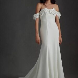 Elegant White Off-Shoulder Dress